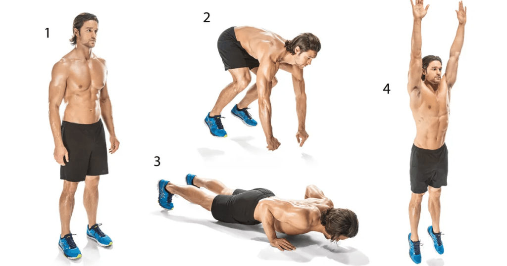 burpee - 10 vježbi snage